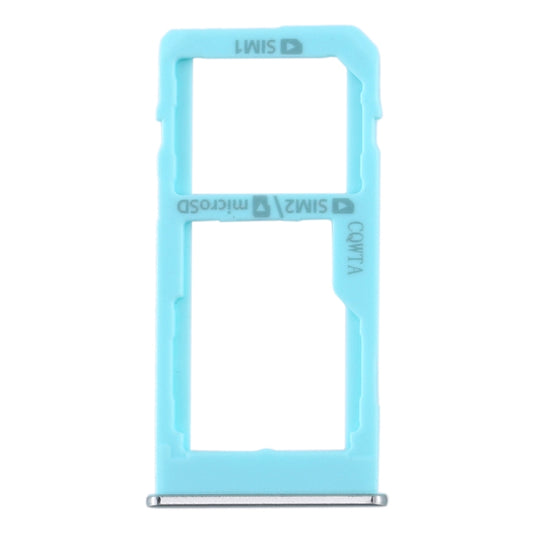 For Samsung Galaxy A60 SIM Card Tray + SIM Card Tray / Micro SD Card Tray