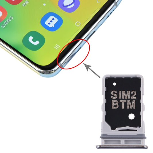 Tiroir pour carte SIM + plateau pour carte SIM pour Samsung Galaxy A80