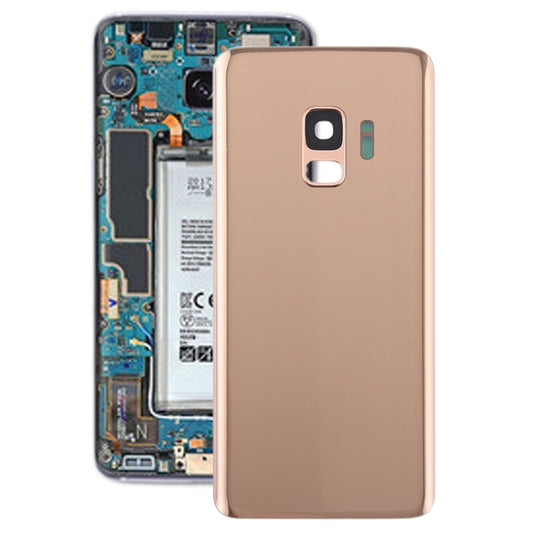 Pour coque arrière de batterie Galaxy S9 avec cadre d'objectif d'appareil photo, Pour Samsung Galaxy S9 (avec objectif), Pour Samsung Galaxy S9 (objectif), Pour Galaxy S9 (avec objectif), Pour Samsung Galaxy S9