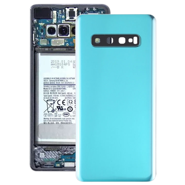 Pour capot arrière de batterie Galaxy S10+ avec cadre d'objectif d'appareil photo, Pour Samsung Galaxy S10+ (Objectif), Pour Samsung Galaxy S10+, Pour Galaxy S10+ (avec objectif), Pour Samsung Galaxy S10+ (avec objectif)