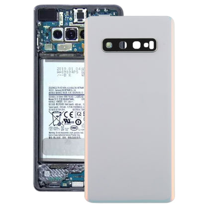 Pour capot arrière de batterie Galaxy S10+ avec cadre d'objectif d'appareil photo, Pour Samsung Galaxy S10+ (Objectif), Pour Samsung Galaxy S10+, Pour Galaxy S10+ (avec objectif), Pour Samsung Galaxy S10+ (avec objectif)