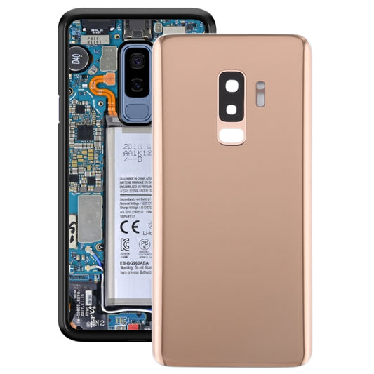 Cache de batterie pour Galaxy S9+ avec cadre d'objectif d'appareil photo, Pour Samsung Galaxy S9+ (avec objectif), Pour Samsung Galaxy S9+ (objectif), Pour Galaxy S9+ (avec objectif)