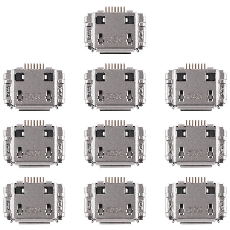 For Galaxy Note N7000 / i9220 / S5830 10pcs Charging Port Connector, For Samsung Galaxy Note N7000