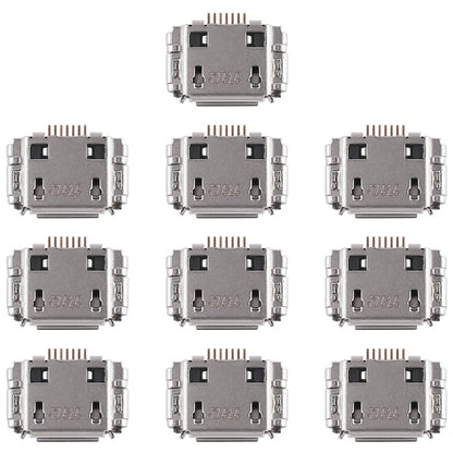 For Galaxy Note N7000 / i9220 / S5830 10pcs Charging Port Connector, For Samsung Galaxy Note N7000