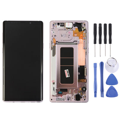 Écran LCD et numériseur complet avec châssis pour Galaxy Note 9 / N960A / N960F / N960V / N960T / N960U, pour Samsung Galaxy Note 9 (cadre), pour Galaxy Note 9 (cadre), pour Samsung Galaxy Note 9