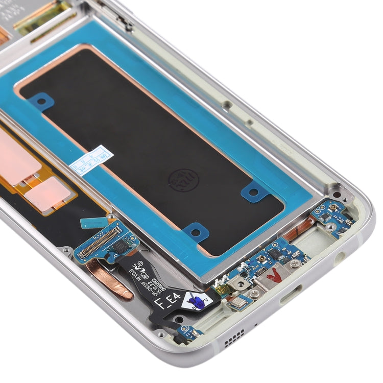 Original Super AMOLED Material LCD Screen and Digitizer Full Assembly(with Frame / Charging Port Flex Cable / Power Button Flex Cable / Volume Button Flex Cable) for Galaxy S7 Edge / G935F / G935FD, For Samsung Galaxy S7 Edge (Super AMOLED)������������...