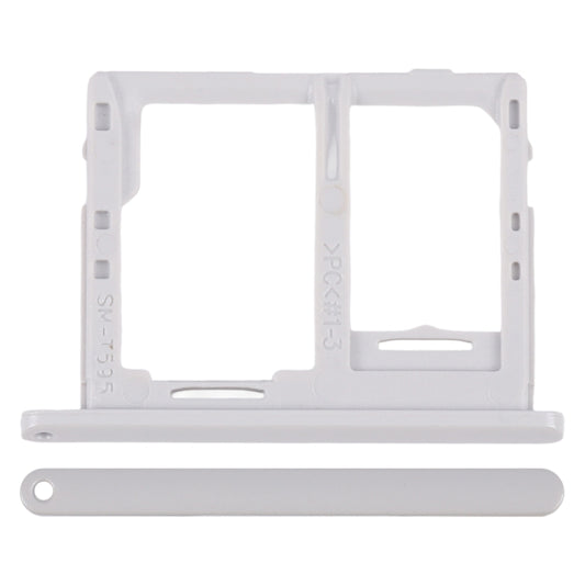 For Galaxy Tab A 10.5 inch T595 4G SIM Card Tray + Micro SD Card Tray, For Galaxy Tab A 10.5 inch T595 4G, For Samsung T595 4G