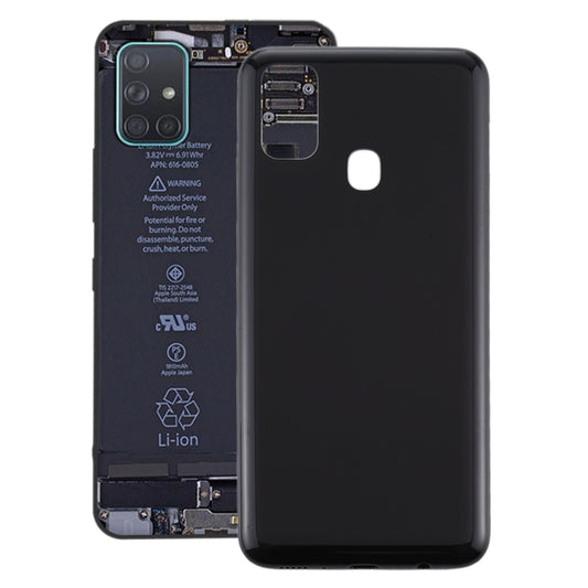 Pour la coque arrière de batterie Samsung Galaxy M21 SM-M215F, pour Samsung Galaxy M21, pour Samsung Galaxy M21 (bleu foncé), pour Samsung Galaxy M21 (bleu ciel)
