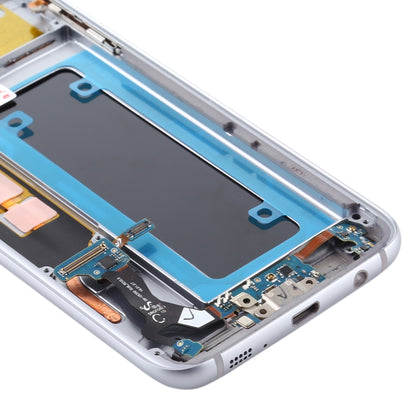 Écran LCD Matériau OLED et Numériseur Assemblage Complet avec Cadre pour Samsung Galaxy S7 Edge / SM-G935F, Pour Samsung Galaxy S7 Edge (Matériau OLED)