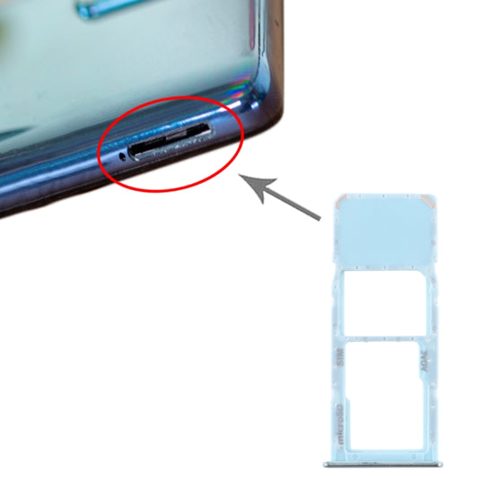 Tiroir pour carte SIM et Micro SD pour Samsung Galaxy A71/A715 (simple)