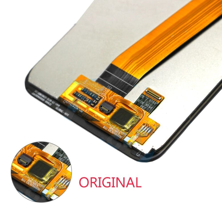 Original PLS TFT Material LCD Screen and Digitizer Full Assembly (Flex Cable Wide) for Samsung Galaxy A01 SM-A015M