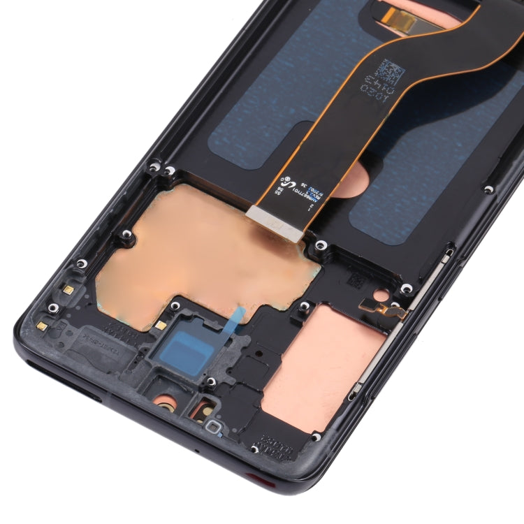 Écran LCD d'origine et ensemble complet numériseur avec cadre pour Samsung Galaxy S20+ 5G SM-G986B/G985, pour Samsung Galaxy S20+ 5G, pour Samsung Galaxy S20+ 5G (bleu foncé)