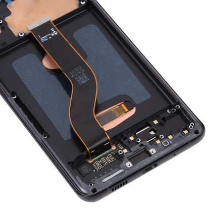 Écran LCD d'origine et ensemble complet numériseur avec cadre pour Samsung Galaxy S20+ 5G SM-G986B/G985, pour Samsung Galaxy S20+ 5G, pour Samsung Galaxy S20+ 5G (bleu foncé)