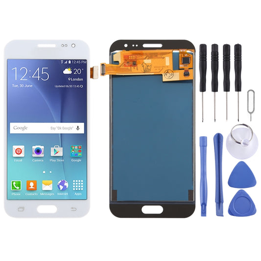 Écran LCD et numériseur complet en matériau TFT pour Galaxy J2 (2015) / J200F / J200Y / J200G / J200H / J200GU, Pour Galaxy J2 (2015), Matériau TFT