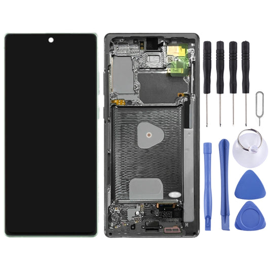 Écran LCD et numériseur complet avec châssis pour Samsung Galaxy Note 20 4G SM-N980 (Vert), Samsung Galaxy Note 20 4G (Or), Samsung Galaxy Note 20 4G (Argent)