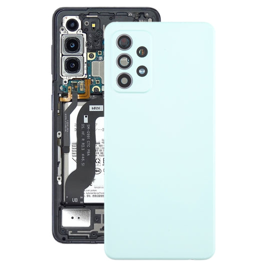 Pour le couvercle arrière de la batterie du Samsung Galaxy A52 5G / A52 4G avec cadre d'objectif d'appareil photo, pour le Samsung Galaxy A52 5G / A52 4G, pour le Samsung Galaxy A52 5G / A52 4G (avec cadre d'objectif d'appareil photo)