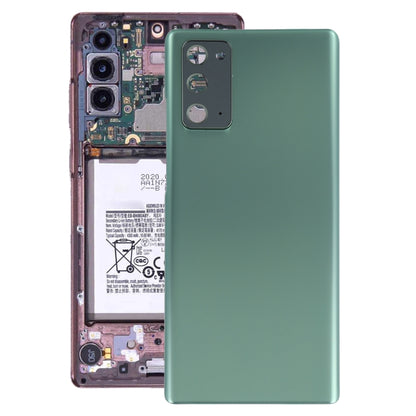 For Samsung Galaxy Note20 Battery Back Cover with Camera Lens Frame, For Samsung Galaxy Note20(with Camera Cover)