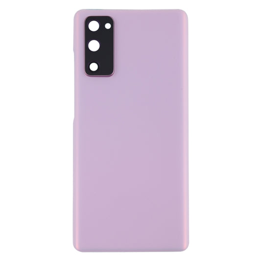 Pour la coque arrière de batterie Samsung Galaxy S20 FE avec cadre d'objectif d'appareil photo, pour Samsung Galaxy S20 FE (avec cache d'appareil photo)