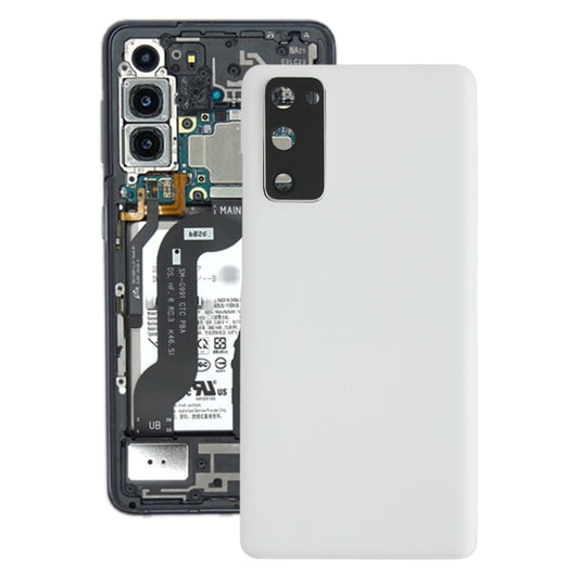 Pour la coque arrière de batterie Samsung Galaxy S20 FE avec cadre d'objectif d'appareil photo, pour Samsung Galaxy S20 FE (avec cache d'appareil photo)