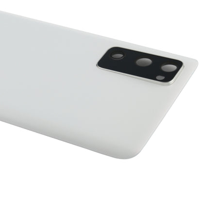 For Samsung Galaxy S20 FE Battery Back Cover with Camera Lens Frame, For Samsung Galaxy S20 FE(with Camera Cover)