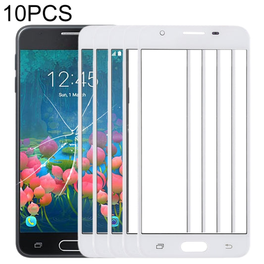 Lot de 10 lentilles extérieures en verre pour écran avant, pour Samsung Galaxy J5 Prime, On5 (2016), G570F/DS, G570Y