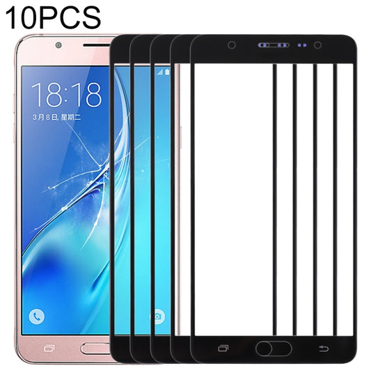 Lot de 10 lentilles extérieures en verre pour écran avant de Samsung Galaxy J7 Max