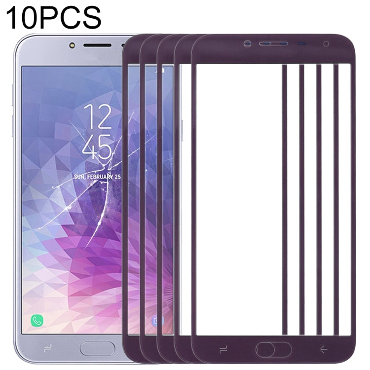 For Samsung Galaxy J4 (2018) 10pcs Front Screen Outer Glass Lens , For Samsung Galaxy J4 (2018), For Samsung Galaxy J4 2018 (10pcs)