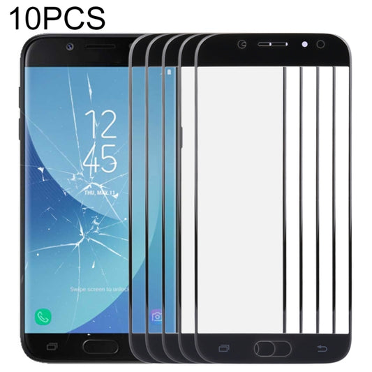 Lot de 10 lentilles extérieures en verre pour écran avant de Samsung Galaxy J5 (2017) / J530