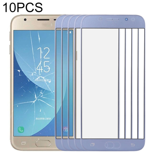 Lot de 10 lentilles extérieures en verre pour écran avant Samsung Galaxy J3 2017 / J330