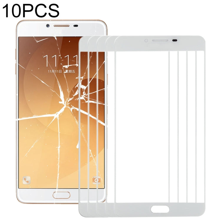 For Samsung Galaxy C9 Pro / C900 10pcs Front Screen Outer Glass Lens , For Samsung Galaxy C9 Pro