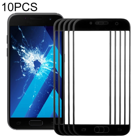 Lot de 10 lentilles extérieures en verre pour écran avant de Samsung Galaxy A7 (2017) / A720
