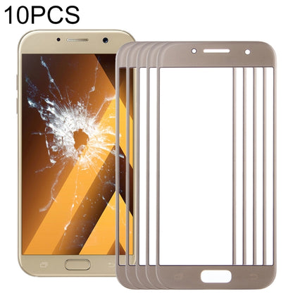 For Samsung Galaxy A7 (2017) / A720 10pcs Front Screen Outer Glass Lens , For Samsung Galaxy A7 (2017)