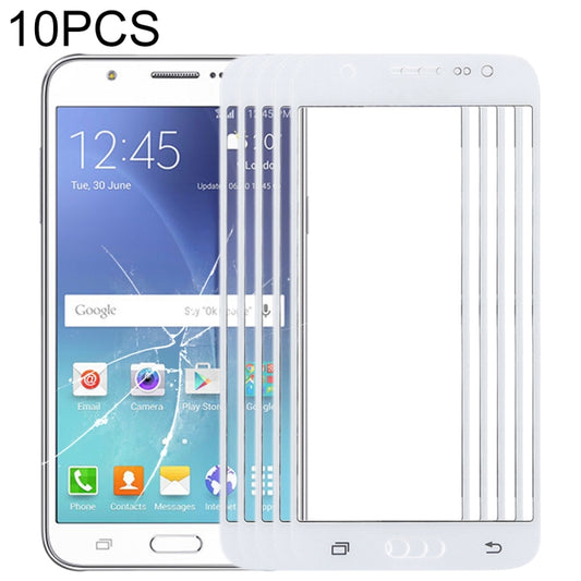 Lot de 10 lentilles extérieures en verre pour écran avant de Samsung Galaxy J5/J500