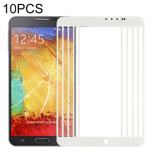 Lot de 10 lentilles extérieures en verre pour écran avant de Samsung Galaxy Note 3 Neo / N7505