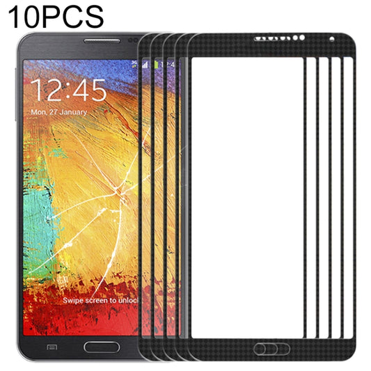 Lot de 10 lentilles extérieures en verre pour écran avant de Samsung Galaxy Note III / N9000