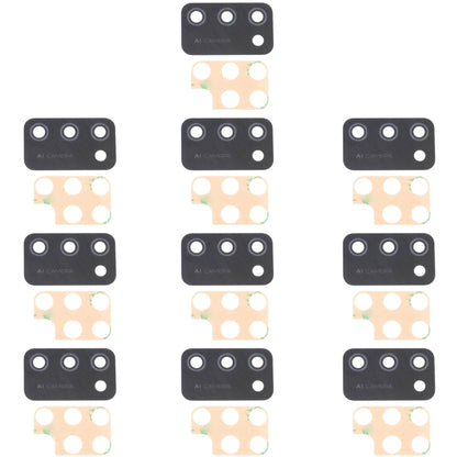 For Samsung Galaxy M02S SM-M025 10pcs Back Camera Lens, For Samsung Galaxy M02s