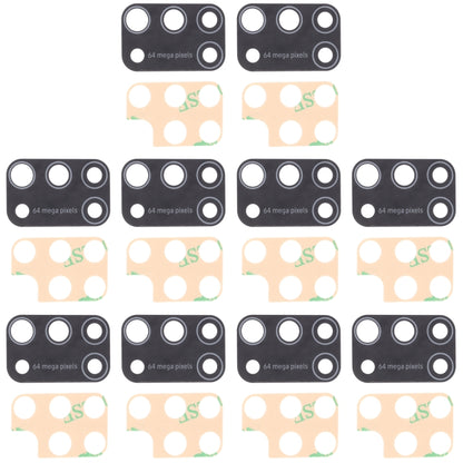 For Samsung Galaxy M31 / Galaxy M31 Prime SM-M315 10pcs Back Camera Lens, For Samsung Galaxy M31 / Galaxy M31 Prime