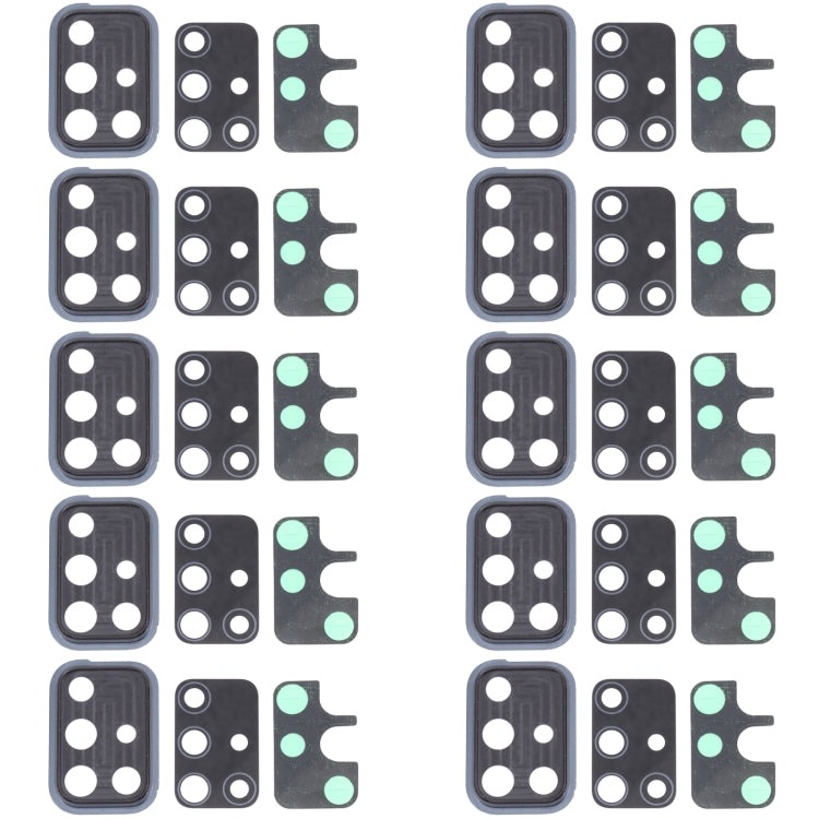 For Samsung Galaxy A71 5G SM-A716 10pcs Camera Lens Cover, For Samsung Galaxy A71 5G