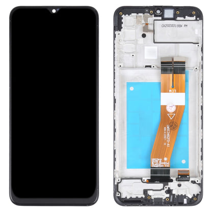 TFT Material LCD Screen and Digitizer Full Assembly With Frame for Samsung Galaxy M02s, For Samsung Galaxy M02s