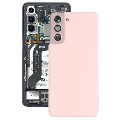 For Samsung Galaxy S21 5G Battery Back Cover with Camera Lens Frame, For Samsung Galaxy S21 5G(with Camera Cover)
