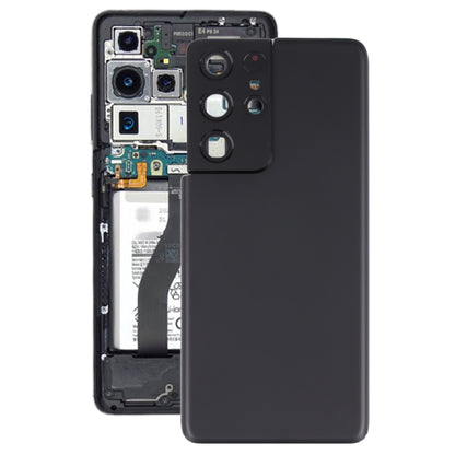 Pour la coque arrière de batterie Samsung Galaxy S21 Ultra 5G avec cadre d'objectif d'appareil photo, pour Samsung Galaxy S21 Ultra 5G (avec cache d'appareil photo)