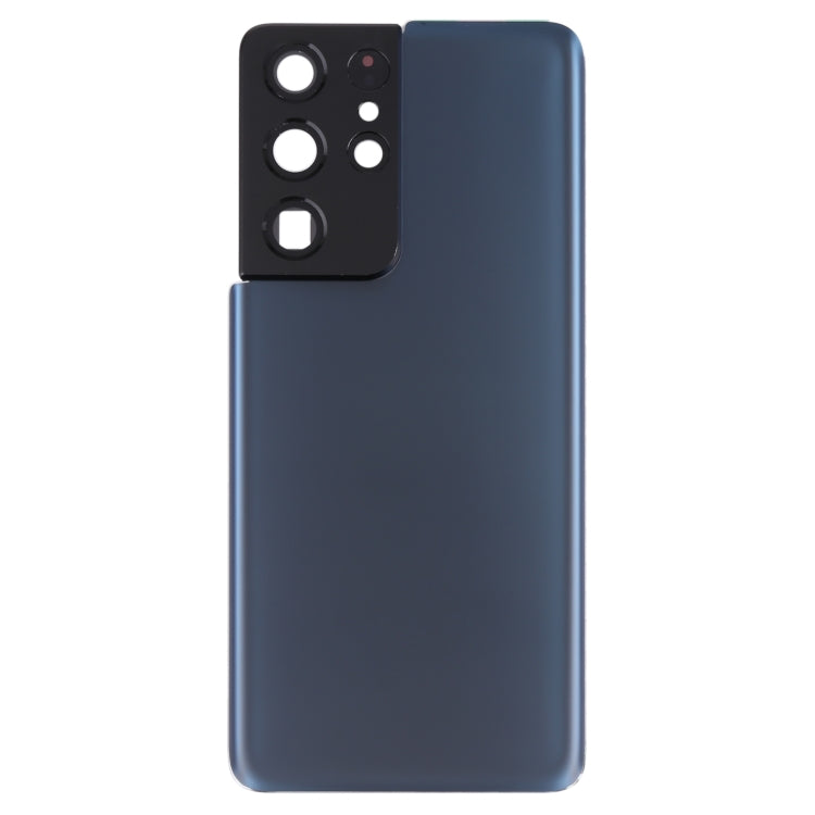 For Samsung Galaxy S21 Ultra 5G Battery Back Cover with Camera Lens Cover , For Samsung Galaxy S21 Ultra 5G(with Camera Cover)