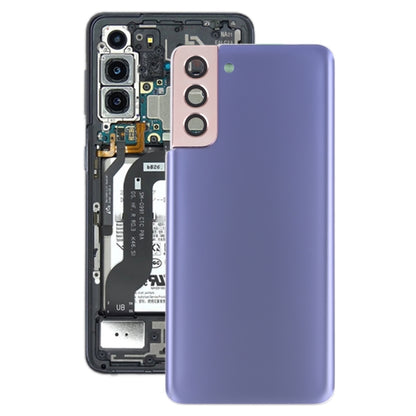 For Samsung Galaxy S21+ 5G Battery Back Cover with Camera Lens Cover , For Samsung Galaxy S21+ 5G(with Camera Cover)