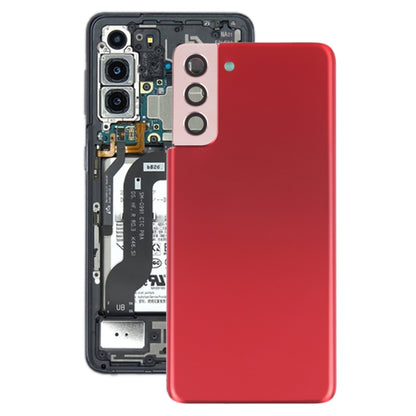 For Samsung Galaxy S21+ 5G Battery Back Cover with Camera Lens Cover , For Samsung Galaxy S21+ 5G(with Camera Cover)