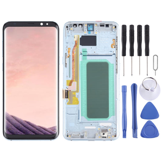 Écran LCD et numériseur complet OLED avec châssis pour Samsung Galaxy S8+ SM-G955, pour Samsung Galaxy S8+, pour Samsung Galaxy S8+(OLED)