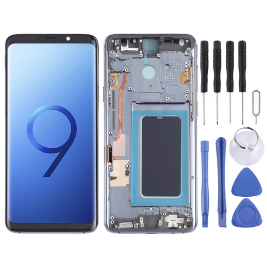 Écran LCD OLED et numériseur complet avec châssis pour Samsung Galaxy S9+ SM-G965, pour Samsung Galaxy S9+ (OLED), pour Samsung Galaxy S9+ (matériau OLED)