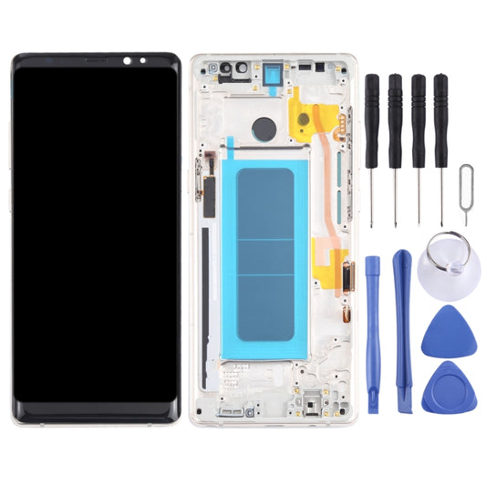 Écran LCD OLED et numériseur complet avec cadre pour Samsung Galaxy Note 8 SM-N950, pour Samsung Galaxy Note 8 (OLED), pour Samsung Galaxy Note 8 (matériau OLED)