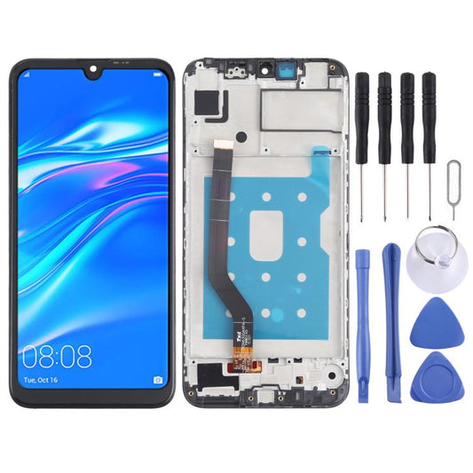Écran LCD et numériseur avec châssis pour Huawei Y7 (2019) (version basse), Pour Huawei Y7 (2019) (version basse)