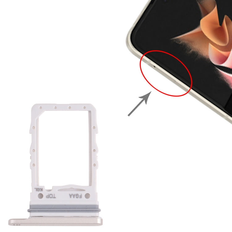 For Samsung Galaxy Z Flip3 5G SM-F711 Original SIM Card Tray