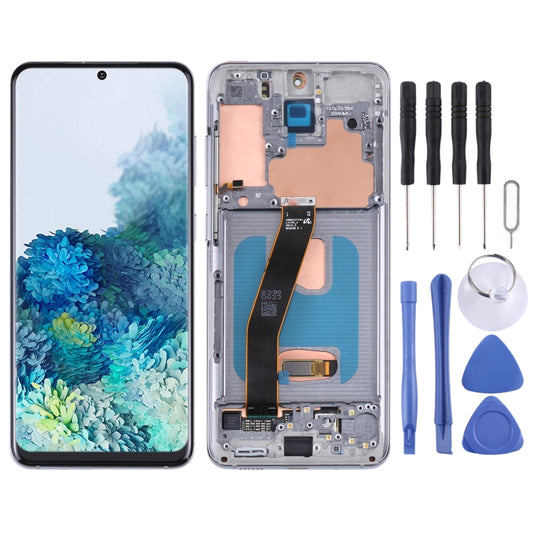 Écran LCD et numériseur d'origine avec châssis pour Samsung Galaxy S20 5G SM-G981B